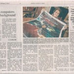 Newspaper Article: "Cadavers, computers in artists's background", North County Times, 3 October 2010